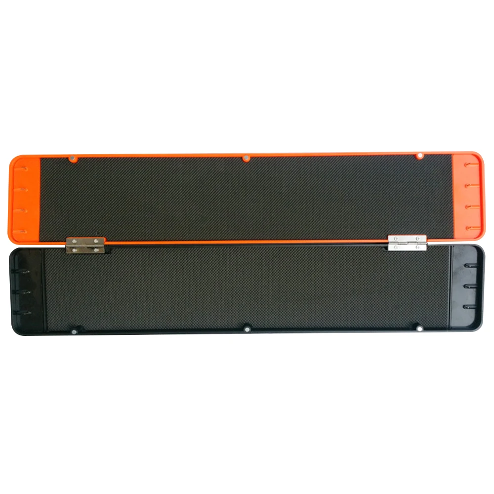

1pcs Official Hook Box Plastic Three Layer Double Opening Box Folding Fishing Line Box Anti-pressure Fishing Gear Accessories