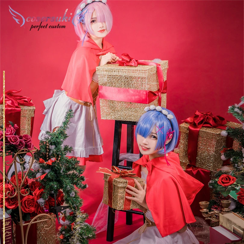 Re: Life a Different World от Zero REM/Remu косплей карнавал костюм Хэллоуин Рождественский Костюм