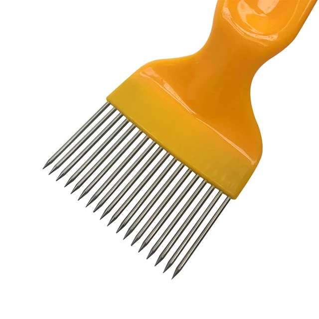 Tűfogantyú Mézes Fésű Fogak Kés Vágott Lapát Villa Karcoló Méhek Tartófarm Felszerelés - Image 5