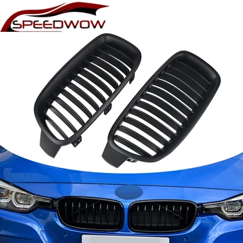 

SPEEDWOW Car Front Hood Kidney Grill Auto Racing Grills For BMW 3 Series F30 F35 2013-2019 Car Exterior Accessories