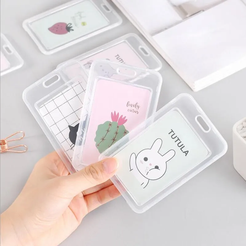 Милый Выдвижной Значок С КАКТУСОМ портативный идентификационный значок для