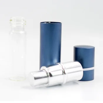 

10ml Aluminum Spray Bottle Travel Dispenser Aftershave Refillable Mini Lightweight Portable Perfume Atomizer Cosmetic Container