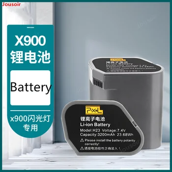 

H23 li-ion Battery Lithium battery X900 flash for large capacity 3200mAh lithium battery CD50 T03