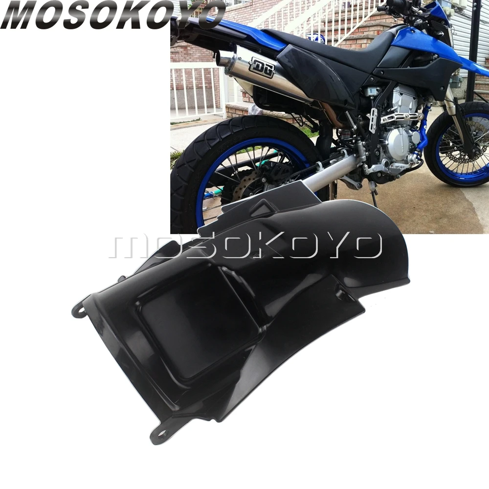 Черные накладки на задние крылья для мотокросса внедорожников KAWASAKI KLX 250 KLX250 2008