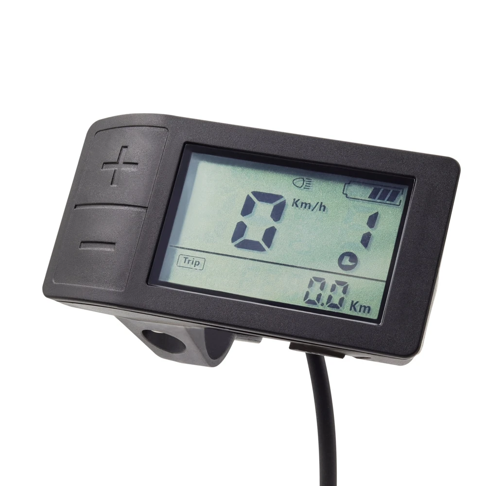 

Ebike Display 500S for Bafang BBS01 BBS02 BBSHD Mid Motor Mini Size Electric Bicycle LCD Display 24v 36v 48v E Bike Computer