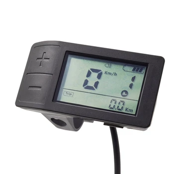 

Ebike Display 500S for Bafang BBS01 BBS02 BBSHD Mid Motor Mini Size Electric Bicycle LCD Display 24v 36v 48v E Bike Computer