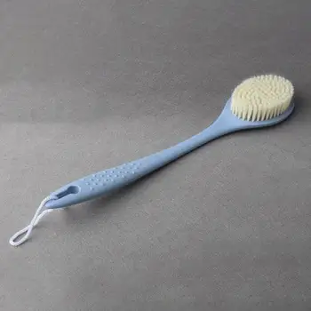 

Eco-friendly Wheat Straw Long Handle Soft Hair Bath Brush Back Scrubbing Tool Body Massager Skin Relaxation Skin Care