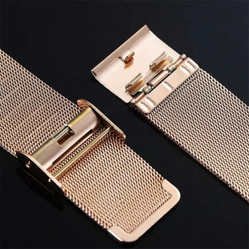 Mesh Watch Band For Huawei Band 7 Stainless Steel Milanese Bracelet Strap Loop