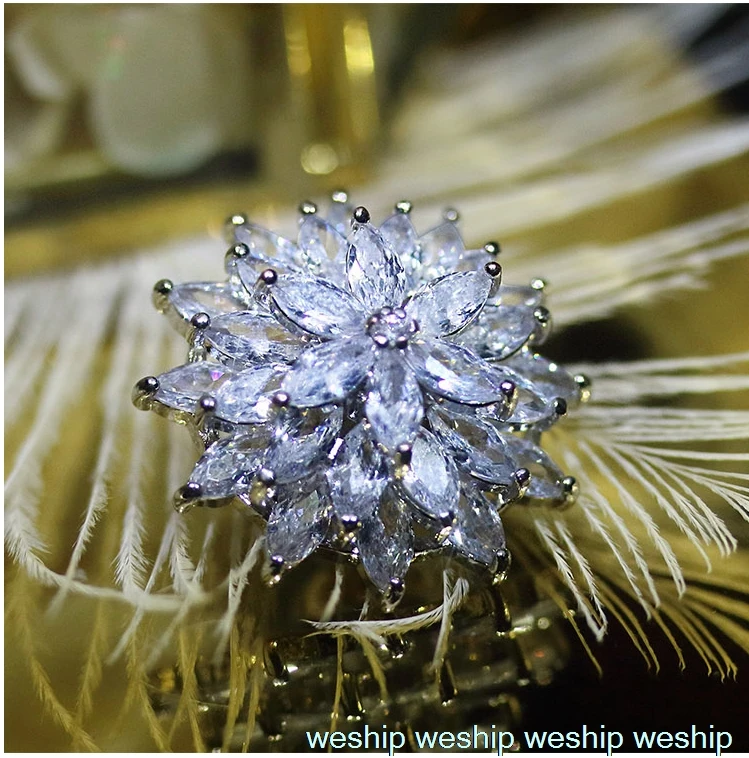 Расширенный яркие стразы кристаллы-bling циркониевое цветочное медное основание прозрачная акриловая подставка большая кнопка для пальто с мехом пальто для девочек размер: 24/36 мм