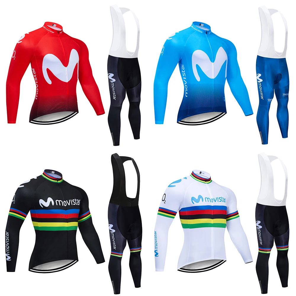 

2018 M Men's Cycling Jersey Long sleeve set MTB Bike Clothing Maillot Ropa Ciclismo Hombre Bicycle Wear 9D GEL bib pants