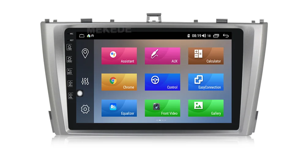 MEKEDE Android10.0 DSP ips 2din Восьмиядерный автомобильный Радио мультимедийный плеер для Avensis 2009- Автомобильный gps навигатор wifi 64G rom