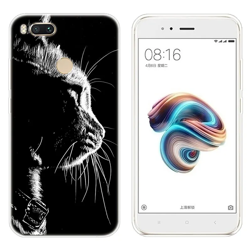 Роскошный популярный Мягкий силиконовый чехол с черной кошкой для Xiaomi Mi CC9E 9SE 9T 8