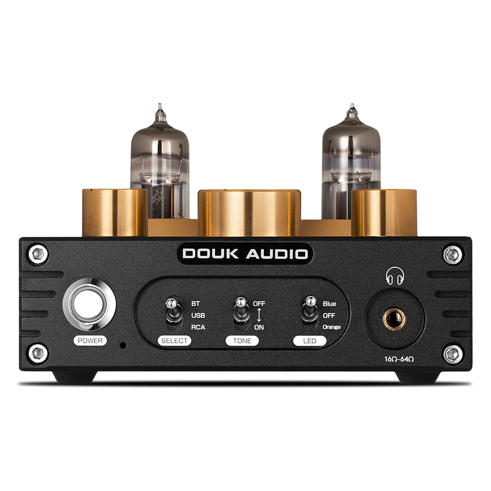 Douk аудио HiFi Bluetooth 5 0 трубный вакуумный усилитель USB DAC APTX домашний стерео для