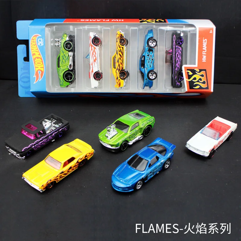 Hot Wheels track ESS BSC 10-Car Pack 1: 64 мини-модель автомобиля детские игрушки для детей Diecast Brinquedos Hotwheels подарок на день рождения 54886 - Цвет: FKT64