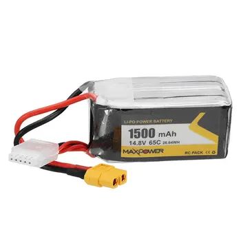 

4s 14.8v 1500mah 65c Lithium Battery Pack Multi-axis Crossing Machine Rc Battery