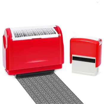 

Roller Self Inking Stock Stamp Seal Theft Protection Code Guard Your ID Confidentiality Confidential Seal Office File Stamp Tool