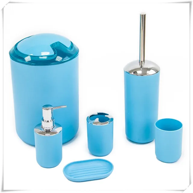 Msjo Bathroom Accessories Set 6pcs Decor Storage Black Soap Dispenser Toothbrush Toothbrush Holder Modern Home Decor Accessories Bathroom Accessories Sets Aliexpress