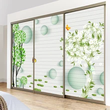 Пользовательские ПВХ стеклянная пленка самоклеющиеся украшения колледж для общежития настенные мебель ремонт наклейки стол Шкаф Дверь