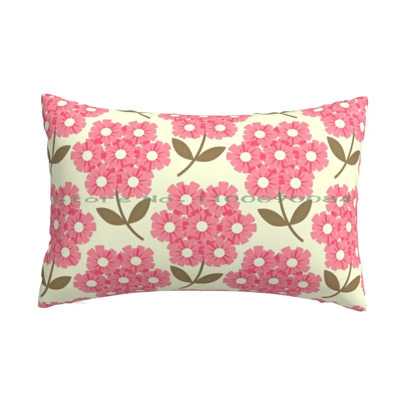 Federa Per Cuscino Orla Kiely Pink Floral Abstract Design 20X30 50*75 Divano Camera Da Letto My Little My Little Roba My Little Maglione My