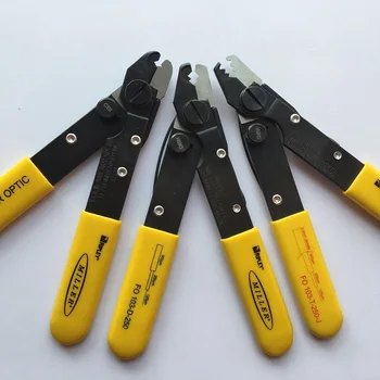 

3 PCS Original Imported Miller Fiber Optic Stripper FO103-S FO103-D-250 FO103-T-250-J three holes fiber stripping pliers