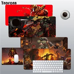 YNDFCNB – tapis de souris DOOM en caoutchouc naturel, pour jeu, bureau, pour overwatch, cs go, world of warcraft 