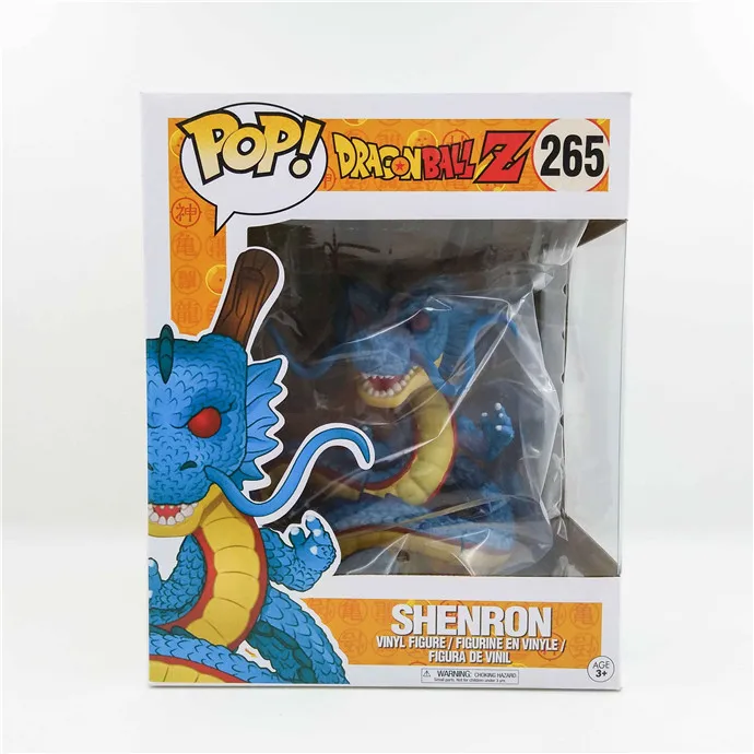 FUNKO POP Dragon Ball Z Earth God Dragon POP Hand Q version кукла модель Большая Золотая Виниловая фигурка Коллекционная модель с коробкой