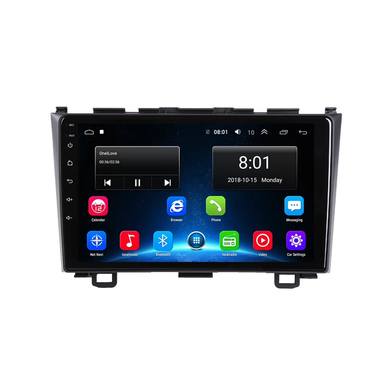 " 2.5D ips Android 9,1 Автомобильный мультимедийный dvd-плеер gps для Хонда сrv 2007 2008 2009 2010 2011 компактное минирадио 32EQ стерео навигации