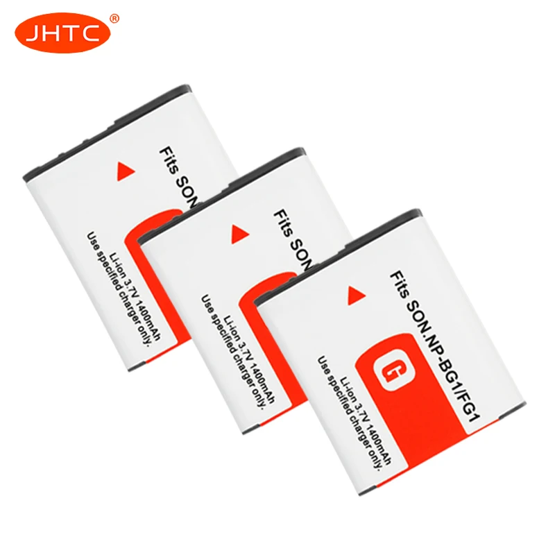 Np-Bg1/Fg1 Batteria Per Sony Bg1 Cyber-Shot Dsc-H3 Dsc-H7 Dsc-H9 Dsc-H10 Dsc-H20 Dsc-H50 Dsc-H55 Batterie Standard 1400Mah
