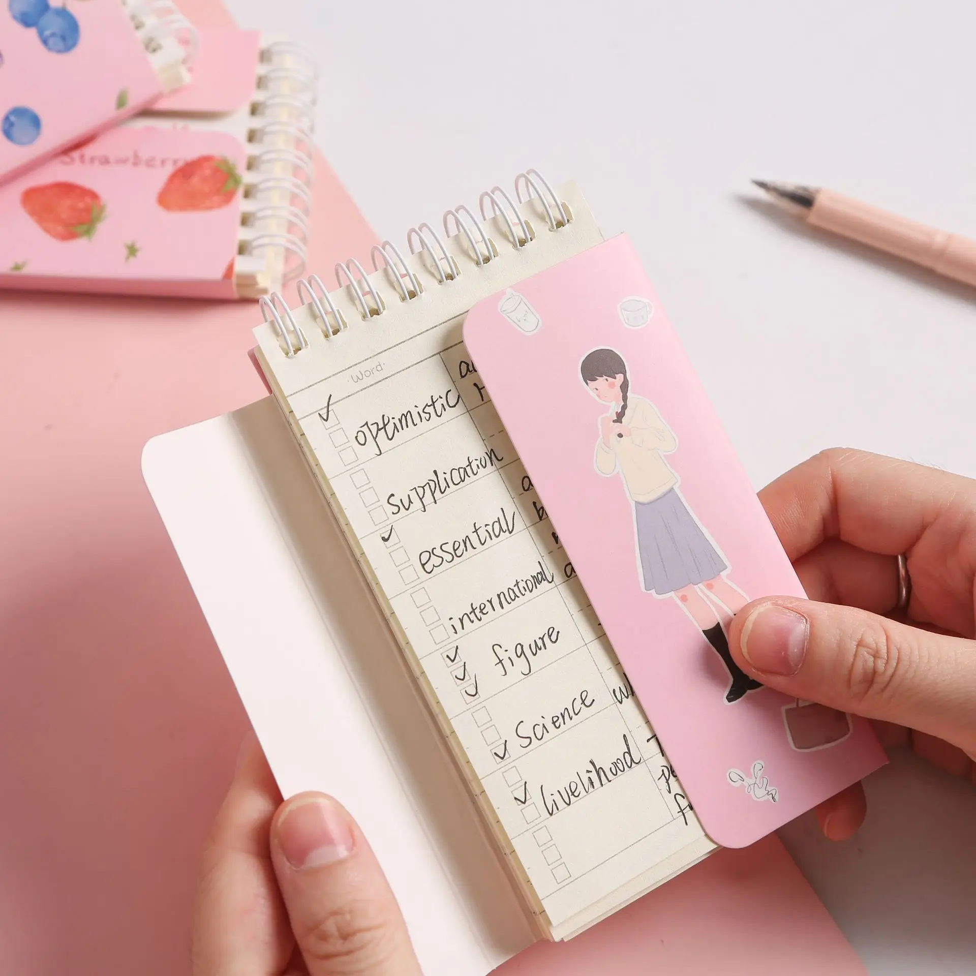 80 шт. милые Kawaii блокноты для заметок и линии клейкая бумага Канцтовары