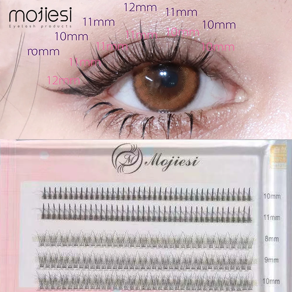 

5 Rows Mixed 2 Styles Eyelashes A Shape&Volume Cluster Premade Volume Fan Eyelashes Fashion Eye Makeup Tool Natural Long Lasti