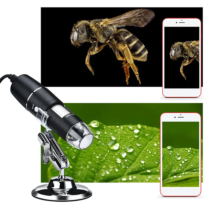 

1600X ABS Real-Time Video Monitoring Digital Microscope Hand Held Endoscope Durable Inspection Camera Photos Endoscope