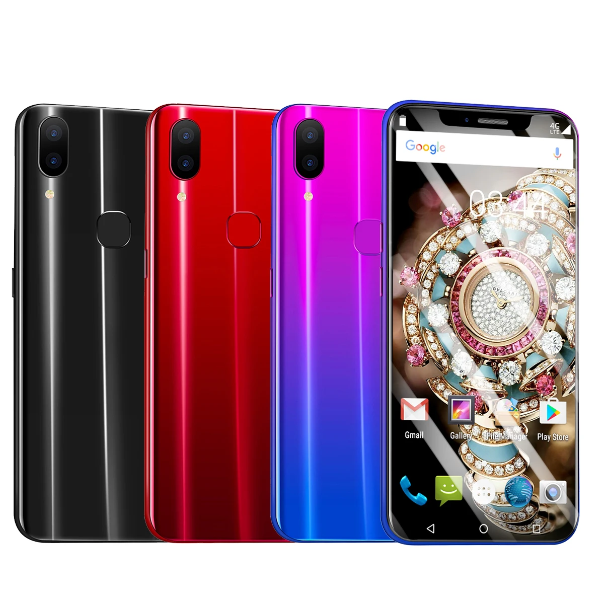 Smartphone X21 Global Version 4GB+64GB Smart Cell Phone Quad core 6.2 inch Telephone Dual Sim