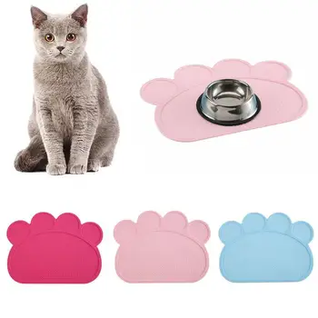 

Waterproof Pet Mat for Dog Cat Silicone Pet Food Pad Pet Drinking Mat Dog Feeding Placemat easy Washing
