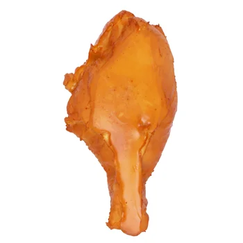 

1 pc Fake Chicken Leg Lifelike Realistic Simulation PVC Food Decoration Photography Prop for Home Restaurant