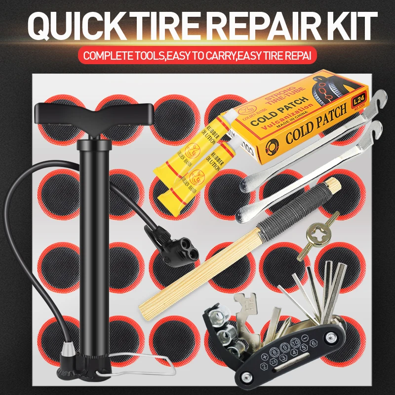 mountain bike tire repair kit