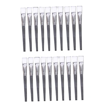 

20Pcs Plastic Handle Facial Mask Mixing Brushes Applicator Skin Care Beauty Makeup Tool Set 15.7 Length
