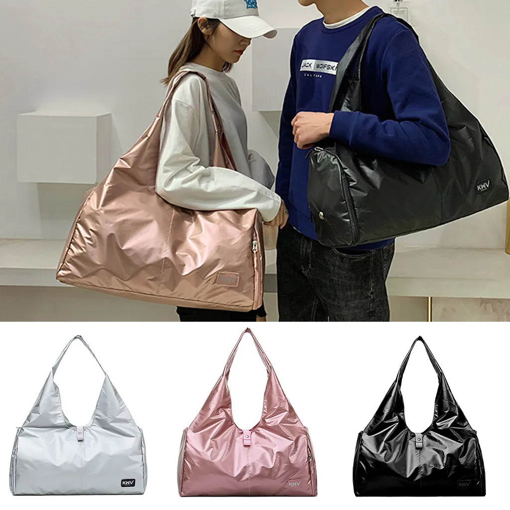 Водонепроницаемая сумка на плечо для багажа спортивная двойная молния дорожная сумка для женщин нейлоновая тренировочная сумка для мужчин спортивные сумки