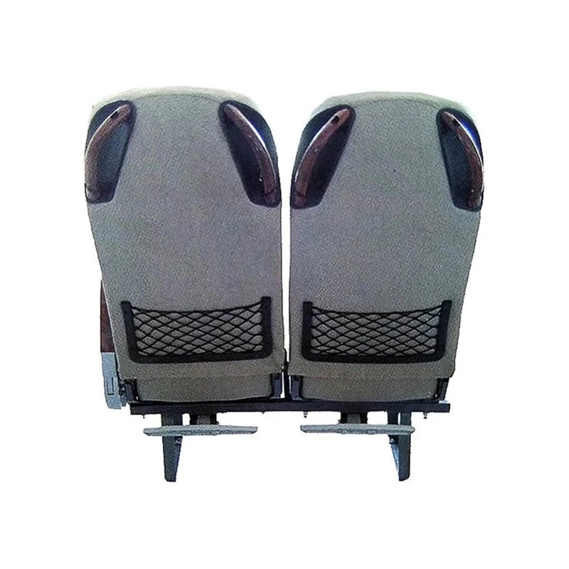 Car Net Bag with Screws for Secure Fit in Auto RV Home Marine Bus Seat Side Plastic Frame with Stretchable Mesh Net 1 Pc