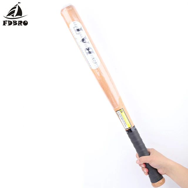 US $12.62 FDBRO Wood Baseball Bat Professional Hardwood Baseball Stick Outdoor Sports Fitness Equipment 53cm 