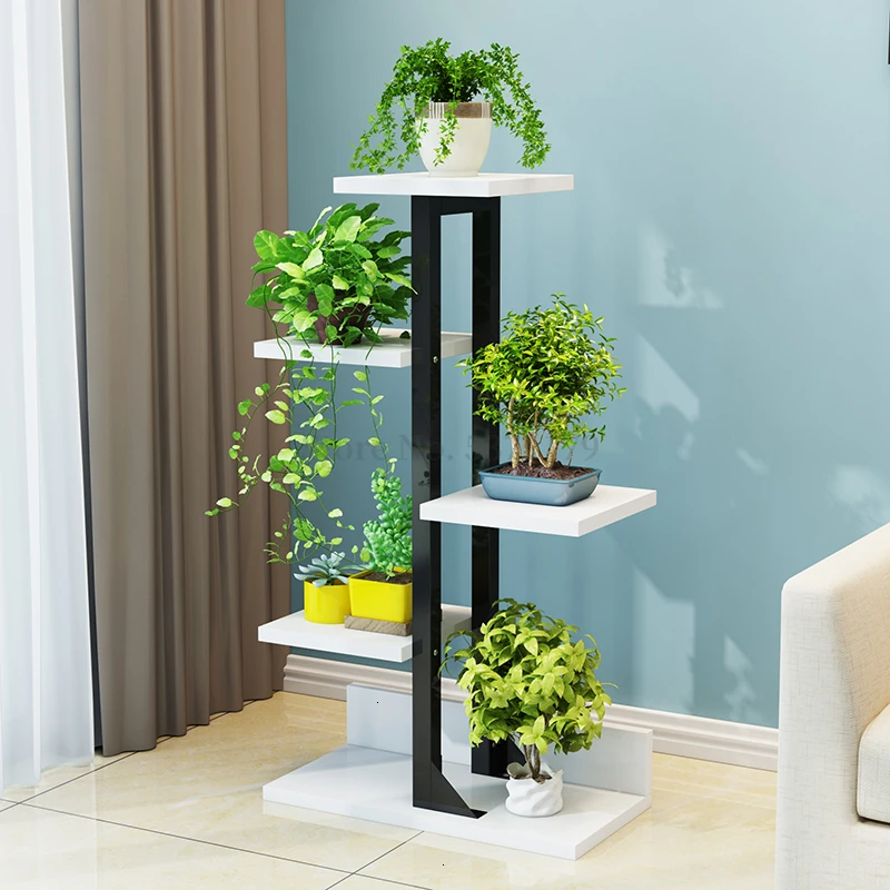 Multi-storey Interior Decoration Ground Province Space Flowerpot Frame Balcony - Цвет: boardfivelayers