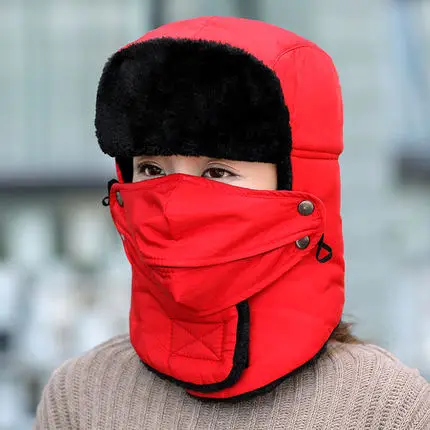 Hat men winter outdoor cold protection cotton cap earmuffs female autumn and winter cycling windproof cap