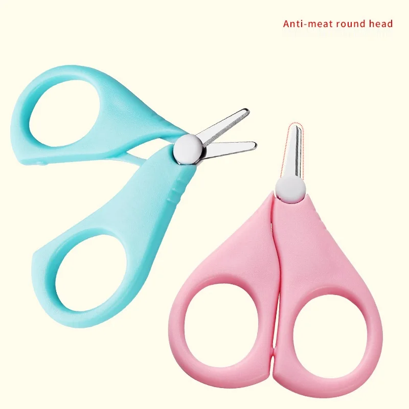 Newborn Baby Safety Nail Clippers Scissors Cutter Convenient Daily Baby Nail Shell Shear Manicure Tool Scissors Tool
