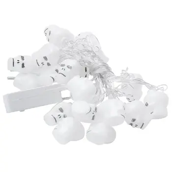 

20LED 16.4Ft Skull String Light Lamp for Halloween Party Festival Decoration Christmas Light Wedding Party New Year Holiday Lamp