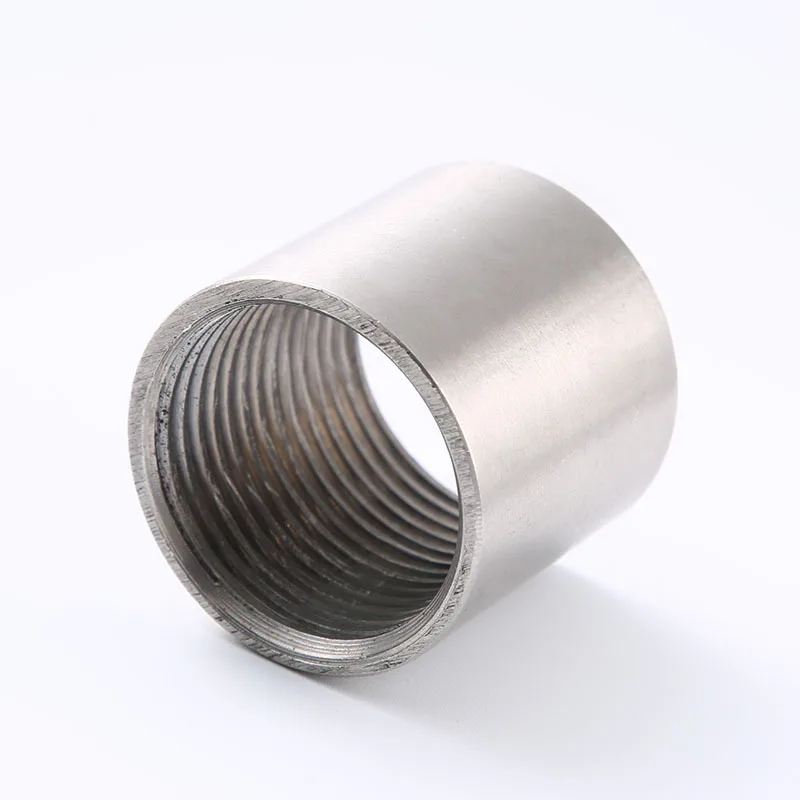 Hose Pipe Fitting Pipe Fitting Water Pipe Fitting Polished 1/4''-2'' BSP Female Thread 304 Stainless Steel Fitting SS304 Equal Coupling Straight Water Pipe Joint Connector