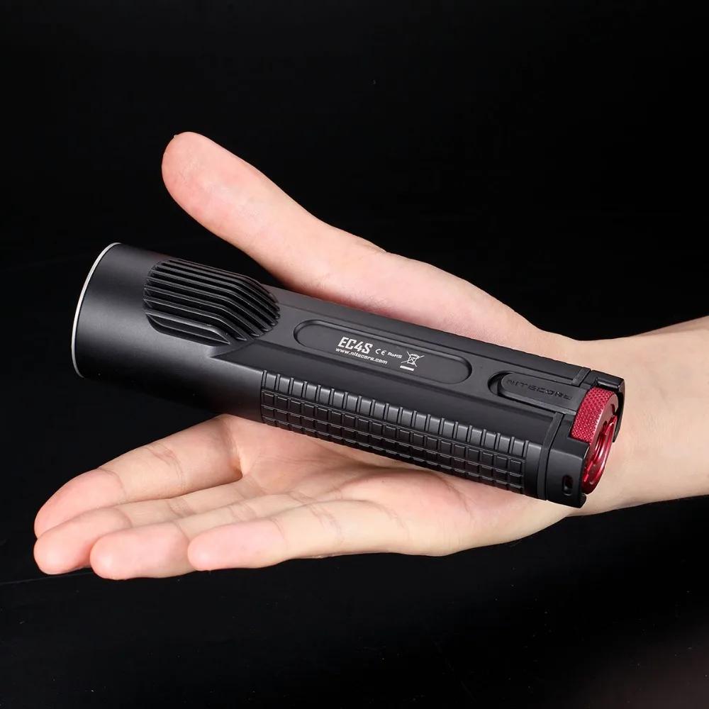 NITECORE EC4S ручной светильник для вспышки CREE XHP50 Макс. 2150 люмен луч бросок 280 м наружный фонарь поисково-спасательный Тактический светильник