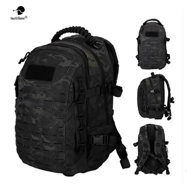 Тактический рюкзак лазерная резка Molle PALS сумка MultiCam 25L Спортивная Сумка военный рюкзак походные уличные сумки EDC Тактические шестерни