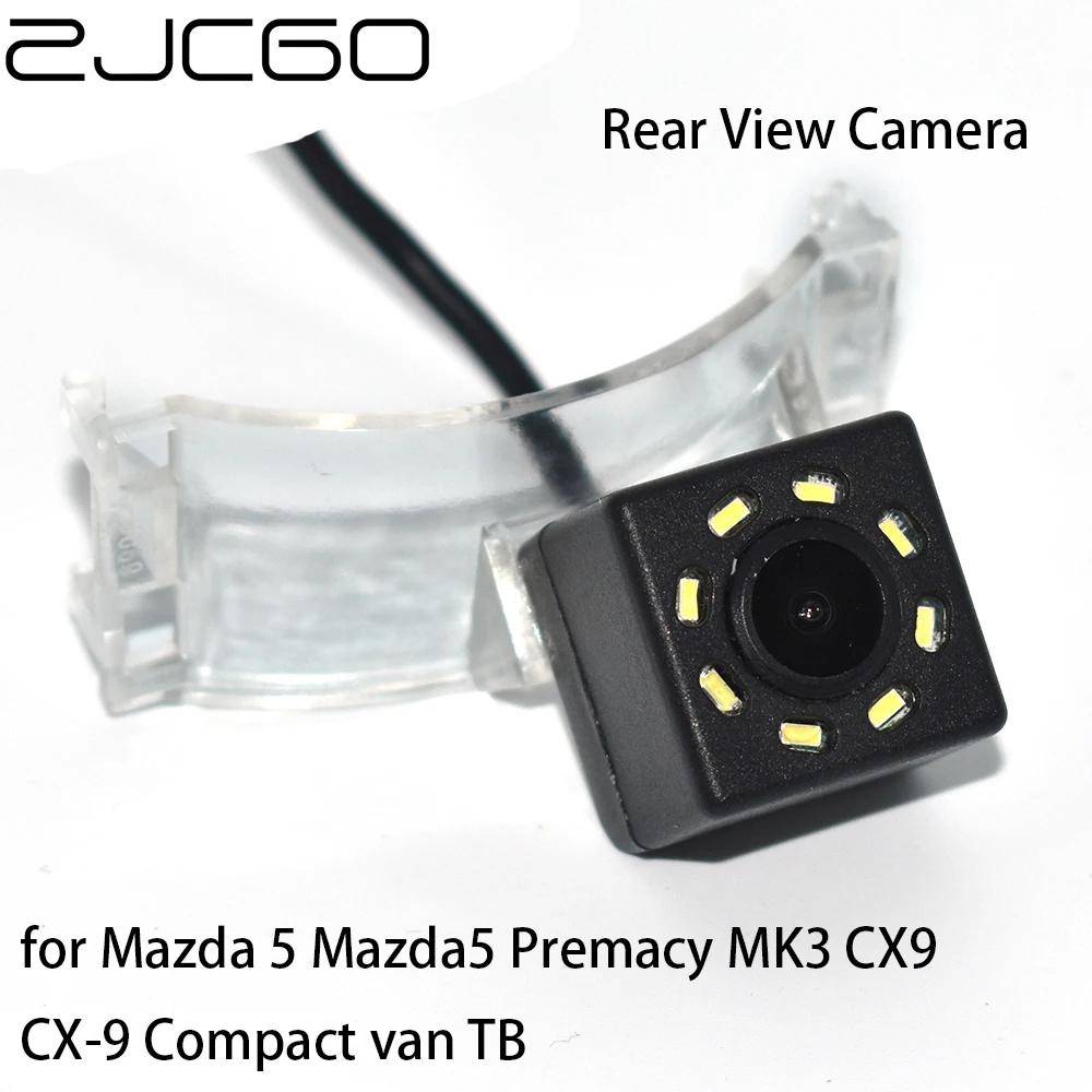 

ZJCGO CCD HD Car Rear View Reverse Back Up Parking Waterproof Camera for Mazda 5 Mazda5 Premacy MK3 CX9 CX-9 Compact van TB