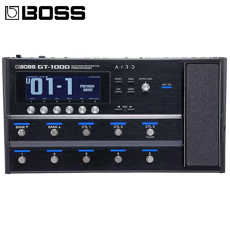 

BOSS Guitar Processor GT-1000 Synthesis Modeling & Multi Effects New in Box