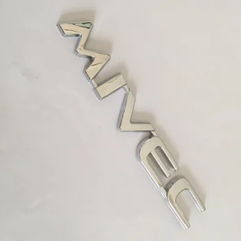 

1pcs ABS MIVEC car Letter Rear trunk Decals Emblem badge sticker Decal Car styling auto Accessories