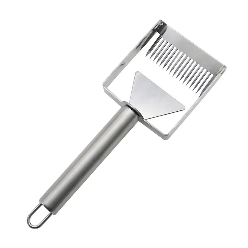 Stainless Steel Wooden Handle Needle Type Honey Scraper Cutting Honey Comb Knife Scraping Shovels Beekeeping Beekeeper Supplies beekeeping tools beekeeping accessories beekeeping knife